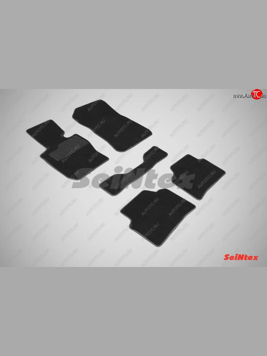 Коврики в салон (LUX, ворс) SeiNtex BMW 3 серия E90 седан дорестайлинг (2004-2008) (Чёрный)  в Керчи Республика Крым