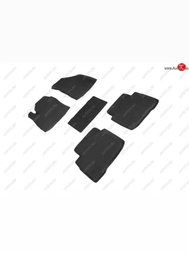 Коврики в салон (высокий борт) SeiNtex (Чёрный) Geely Tugella FY11,HPBA4 рестайлинг (2022-2025)