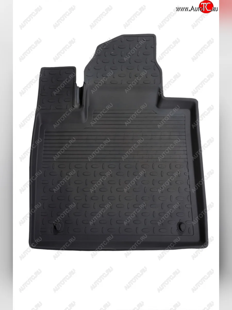 Коврики в салон (высокий борт, 7 мест) SeiNtex Hyundai Santa Fe TM дорестайлинг (2018-2021) (Чёрный)  в Перми Пермском крае