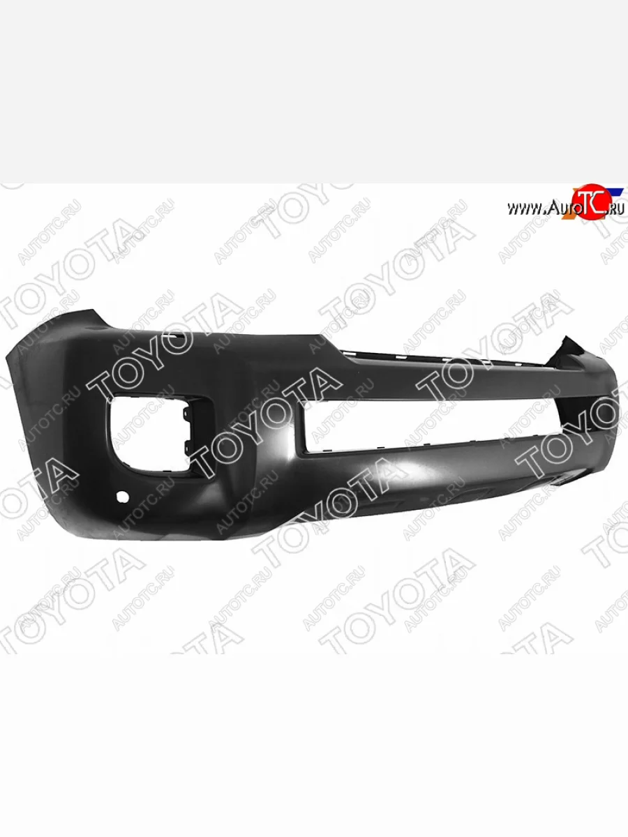 Бампер передний (под омыватели и сонары) TOYOTA Toyota Land Cruiser 200 1-ый рестайлинг (2012-2015) (Неокрашенный)  в Самаре Самарской области