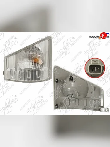 Передний левый габаритный фонарь DEPO  