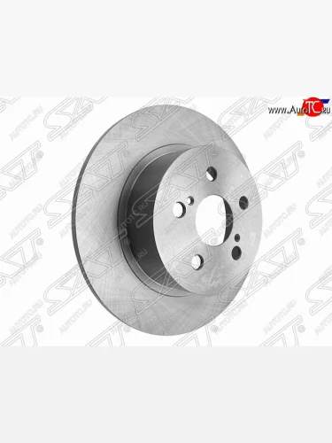 Задний тормозной диск (не вентилируемый) SAT Toyota Avensis  T220 седан (1997-2003) дорестайлинг, рестайлинг