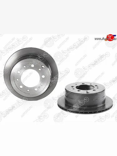 Задний тормозной диск (вентилируемый) BREMBO Lexus LX470 J100 дорестайлинг (1998-2002)