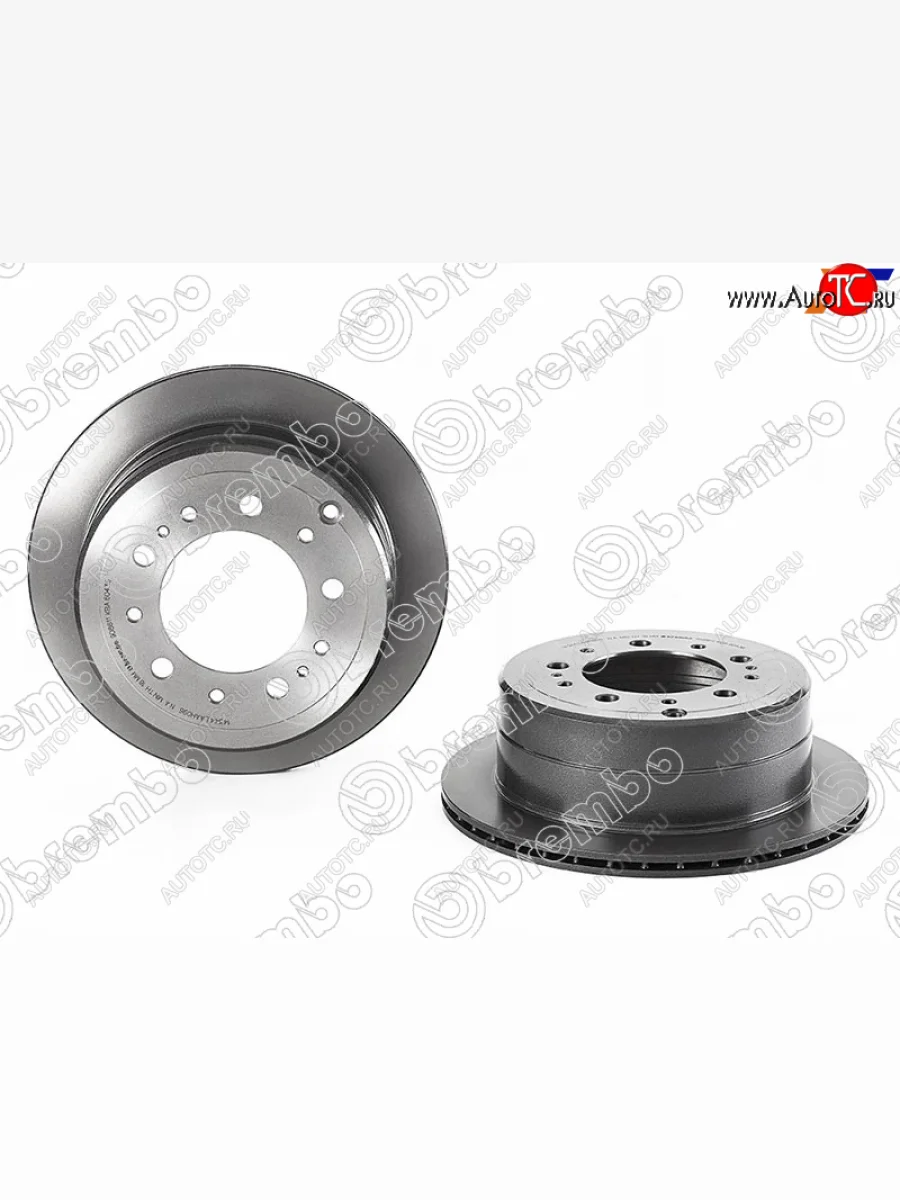 Задний тормозной диск (вентилируемый) BREMBO Toyota Land Cruiser 10 100 1-ый рестайлинг (2002-2005)  в Керчи Республика Крым