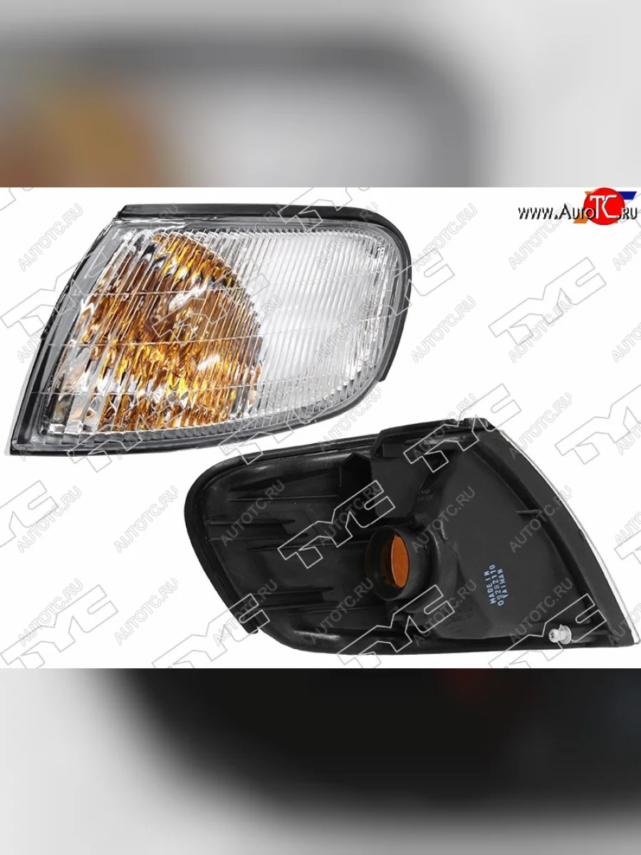 Передний левый габаритный фонарь (хрусталь) TYC Nissan Pulsar 5 N15 седан дорестайлинг (1995-1997)  в Керчи Республика Крым