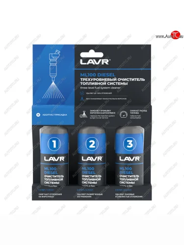 Трехуровневая очистка топливной системы ML100 Diesel LAVR Mitsubishi Space Star DG (1998-2002)