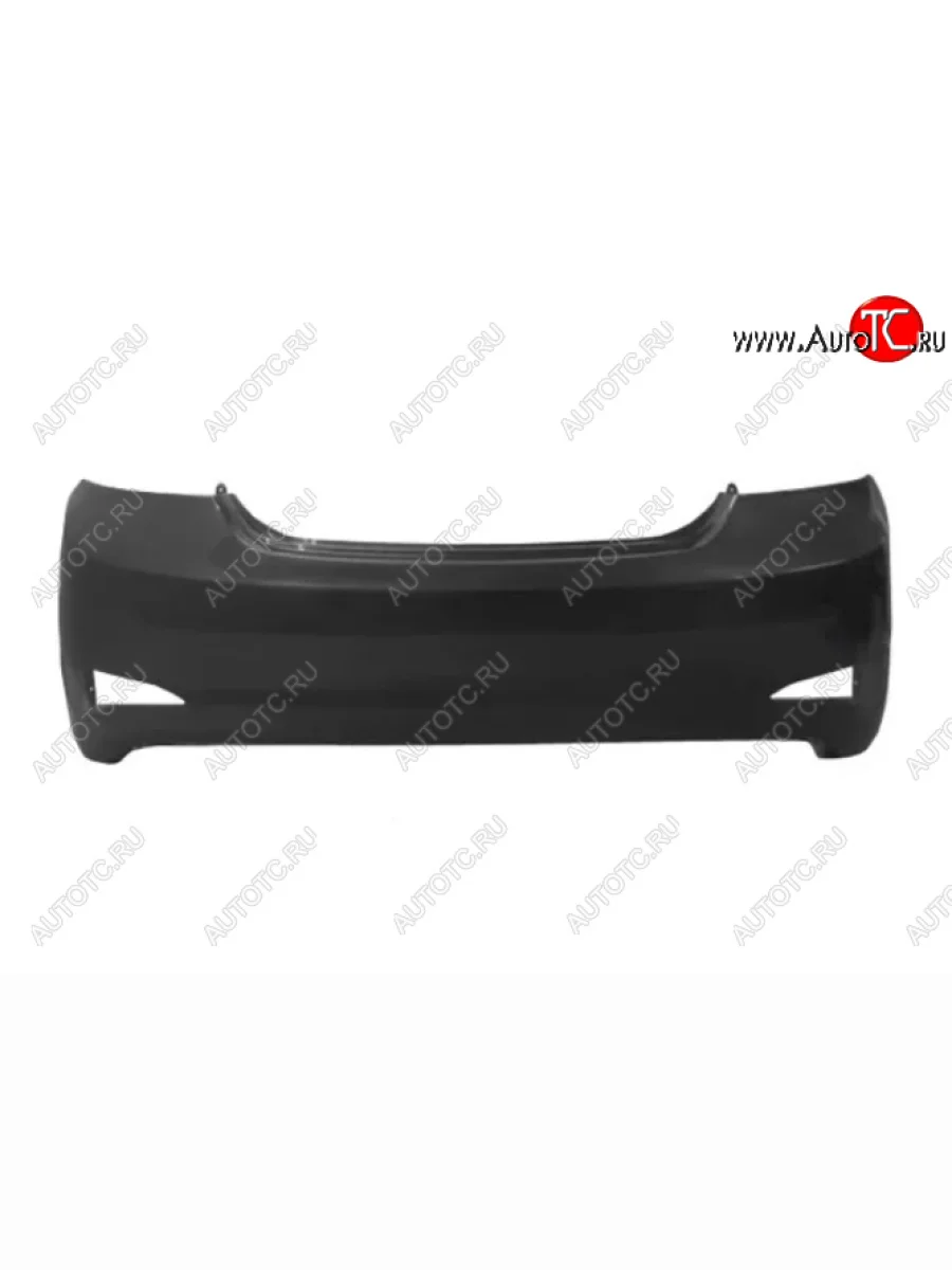 Бампер задний GAMMA Hyundai Solaris RBr седан рестайлинг (2014-2017) (Неокрашенный)  с доставкой в г. Керчь