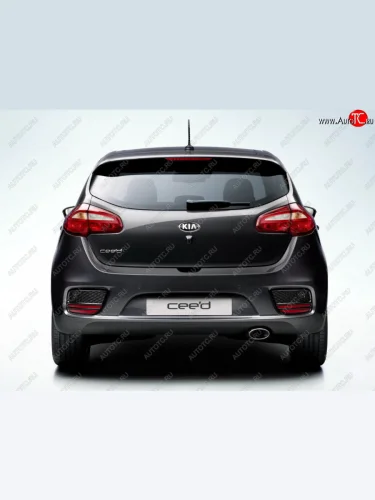 Бампер задний GAMMA KIA Ceed 2 JD рестайлинг, хэтчбэк (2015-2018)
