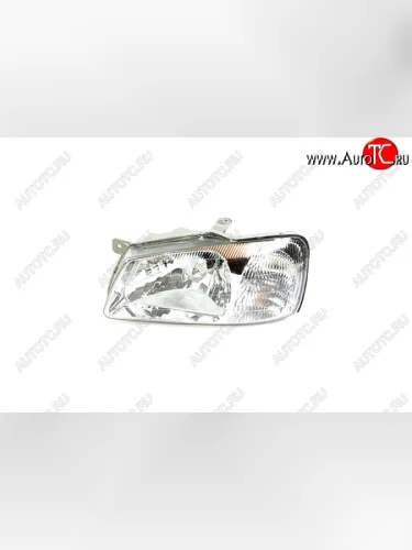 Левая фара (под механический корректор) GAMMA Hyundai Accent  2 LC (1999-2012) седан дорестайлинг (ТагАЗ)