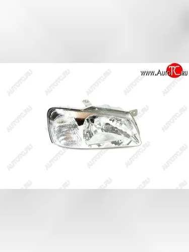 Правая фара (под механический корректор) GAMMA Hyundai Accent  2 LC (1999-2012) седан дорестайлинг (ТагАЗ)