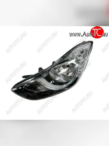 Левая фара GAMMA KIA Cerato  4 BD (2018-2021) дорестайлинг, хэтчбэк