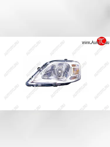 Левая фара (под корректор) GAMMA Renault Logan  1 (2010-2016), Лада ВАЗ Ларгус (2012-2021)