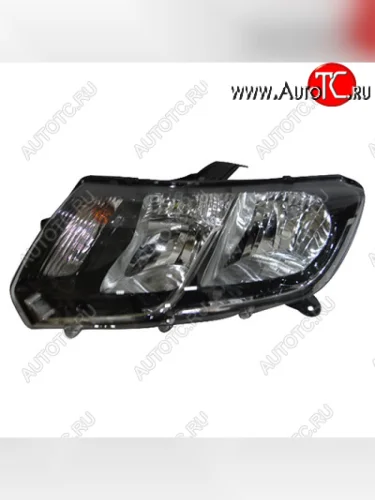 Левая фара (под корректор) GAMMA Renault Logan  2 - Sandero  (B8)