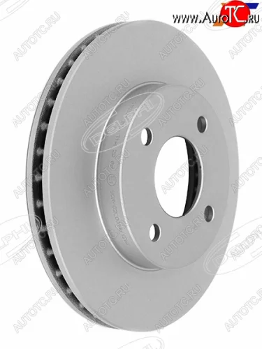 Передний тормозной диск (вентилируемый, d 238) DELPHI Nissan Tiida Latio C11 хэтчбек (2004-2012)