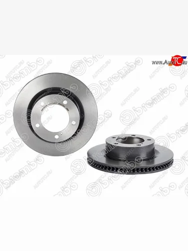 Передний тормозной диск (вентилируемый, d 340) BREMBO Lexus LX570 J200 1-ый рестайлинг (2012-2015)