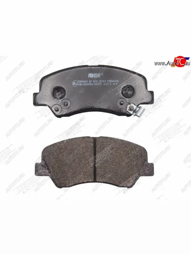 Передние тормозные колодки FERODO Hyundai Solaris RBr хэтчбэк дорестайлинг (2010-2014)