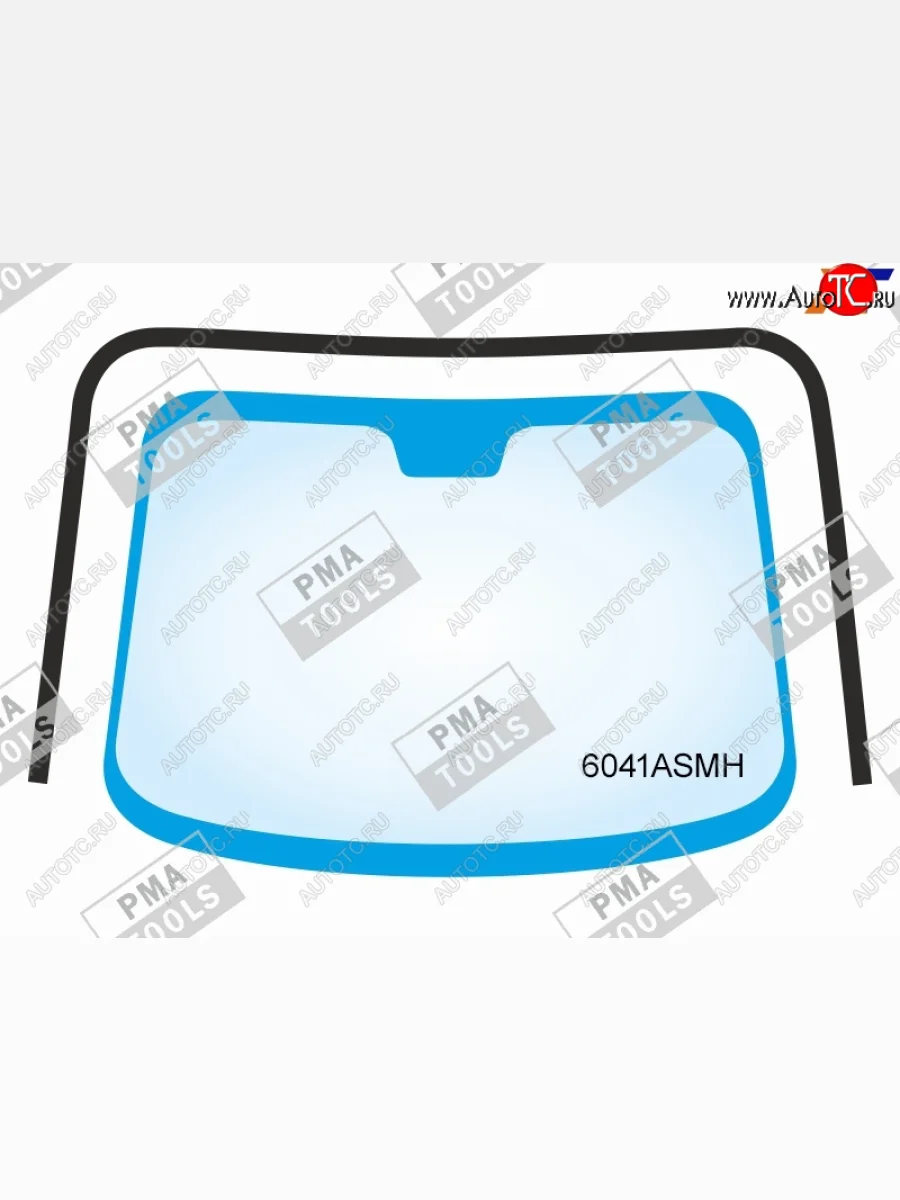 Молдинг лобового стекла (П-образный) PMA                  Nissan Note 1 E11 дорестайлинг (2004-2008)  с доставкой в г. Керчь