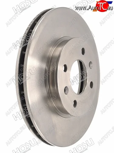 Передний тормозной диск (вентилируемый, d 256) HOSU KIA Rio 3 QB хэтчбек 5 дв. рестайлинг (2015-2017)