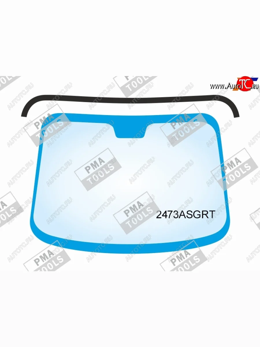Молдинг лобового стекла (Сверху) PMA BMW X5 F15 (2013-2018)  в Самаре Самарской области