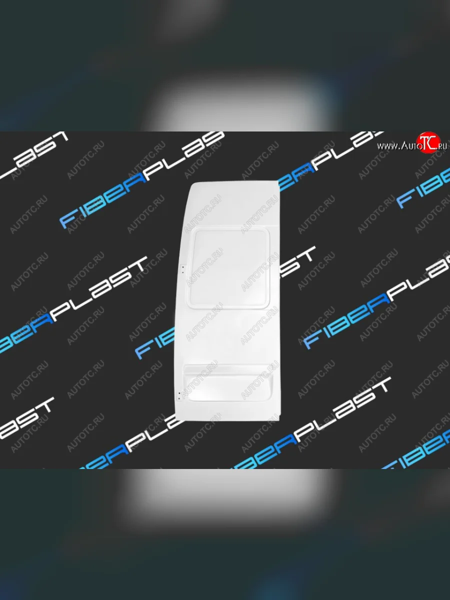 Левая задняя дверь багажника (средняя база) Fiberplast Mercedes-Benz Sprinter W905 рестайлинг (2000-2006)  в Перми Пермском крае