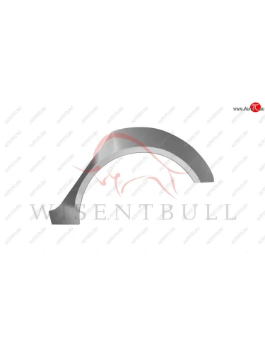 Левая задняя ремонтная арка (внешняя) Wisentbull Audi A6  C6 (2004-2010) дорестайлинг, универсал, рестайлинг, универсал