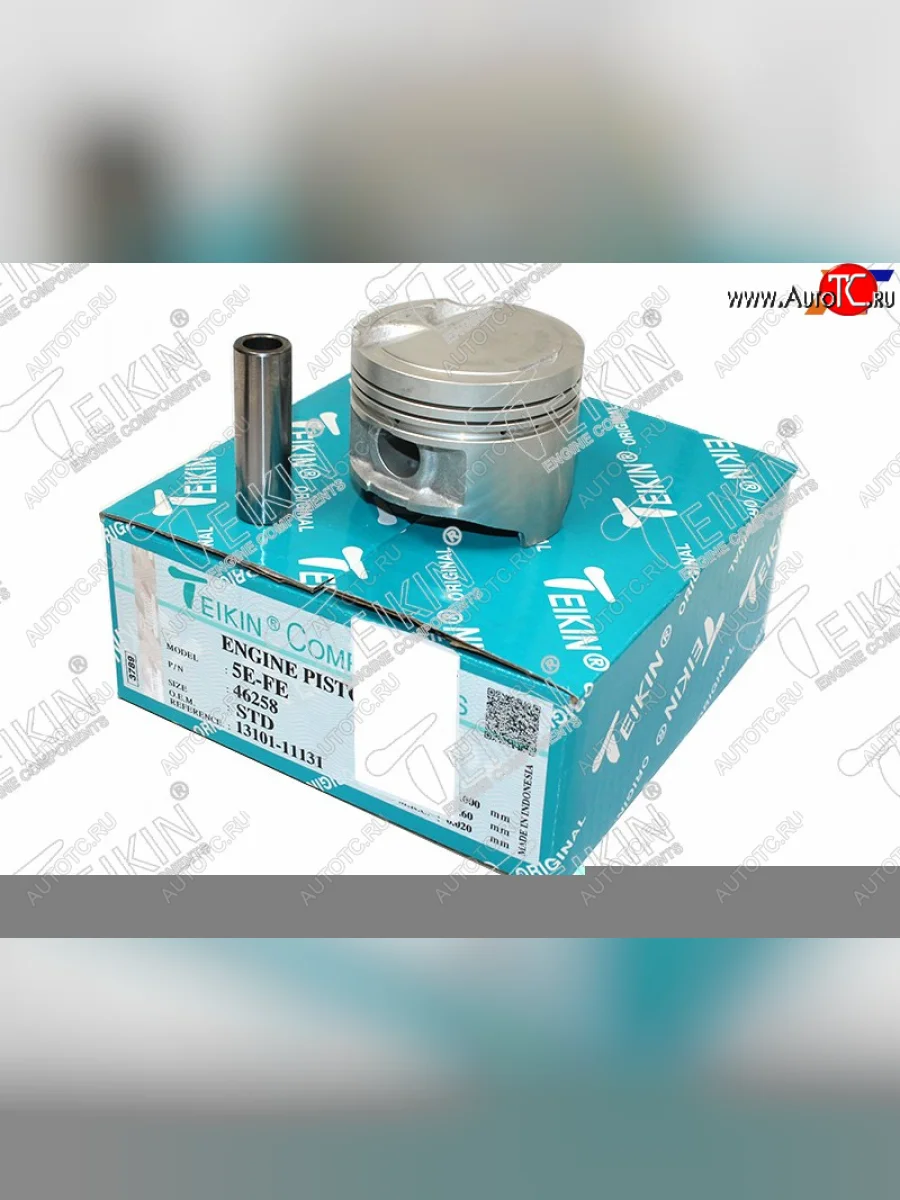 Комплект поршней с пальцами TEIKIN (5EFE)  Toyota  Corolla  E110, Sprinter ( E100,  E110)  в Самаре Самарской области
