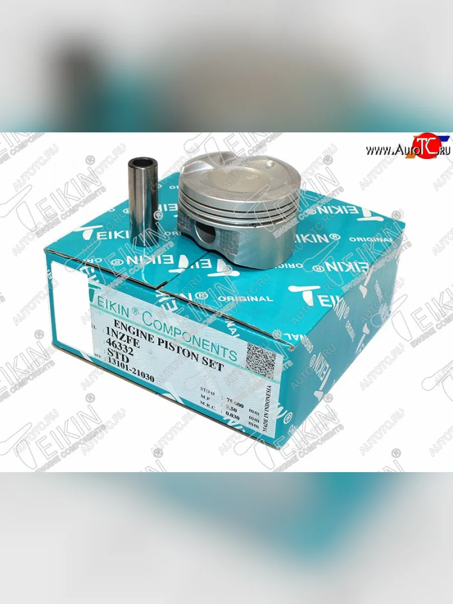 Комплект поршней с пальцами TEIKIN (1NZ-FE)  Toyota  Corolla Fielder  E120, Corolla Runx  E120  в Самаре Самарской области