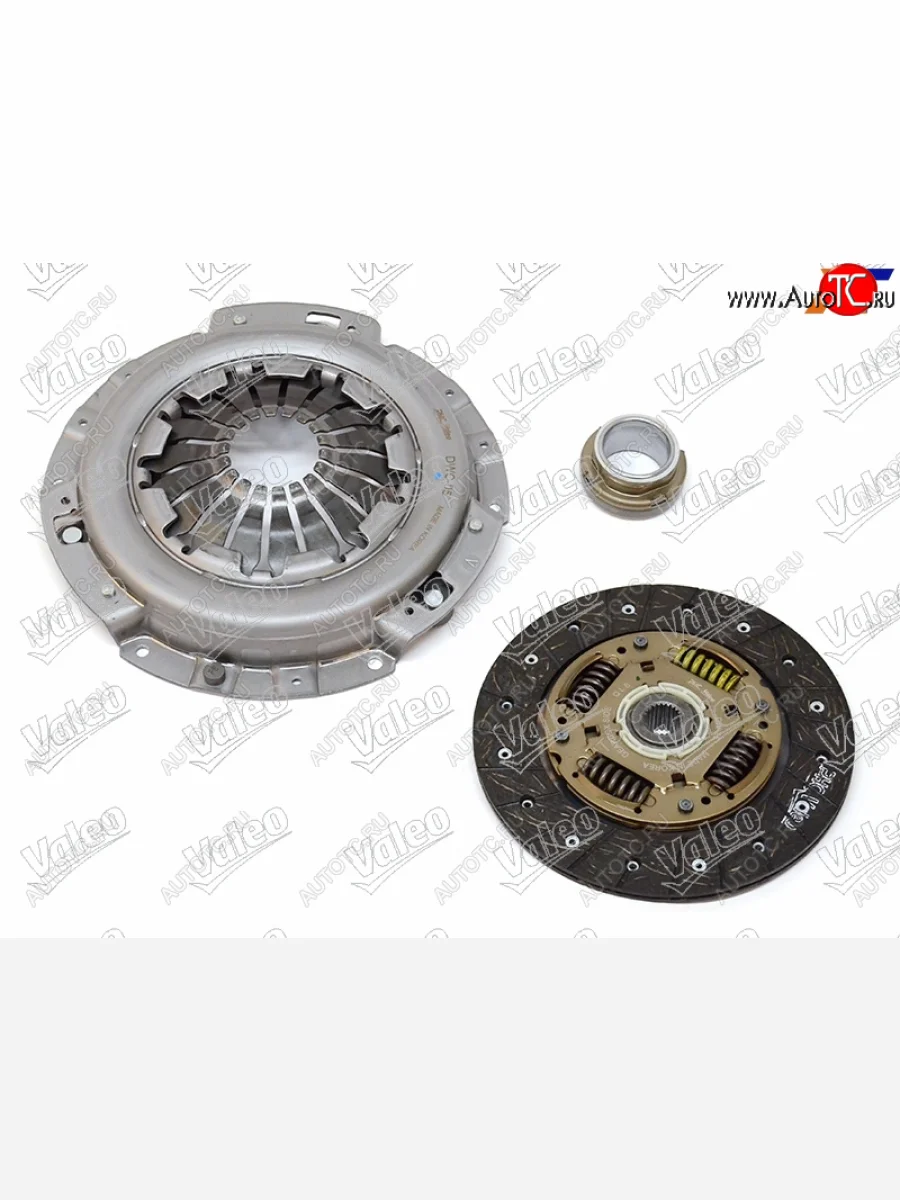 Комплект сцепления (200 мм, 1.5/1.6) VALEO Daewoo Lanos T100 дорестайлинг, седан (1997-2002)  в Перми Пермском крае