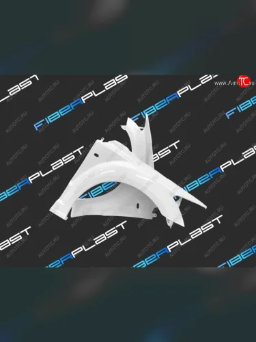 Левое крыло переднее Fiberplast Dodge Caliber (2006-2012)