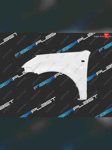 Левое крыло переднее Fiberplast Great Wall Hover H3 (2010-2016)  дорестайлинг,  рестайлинг