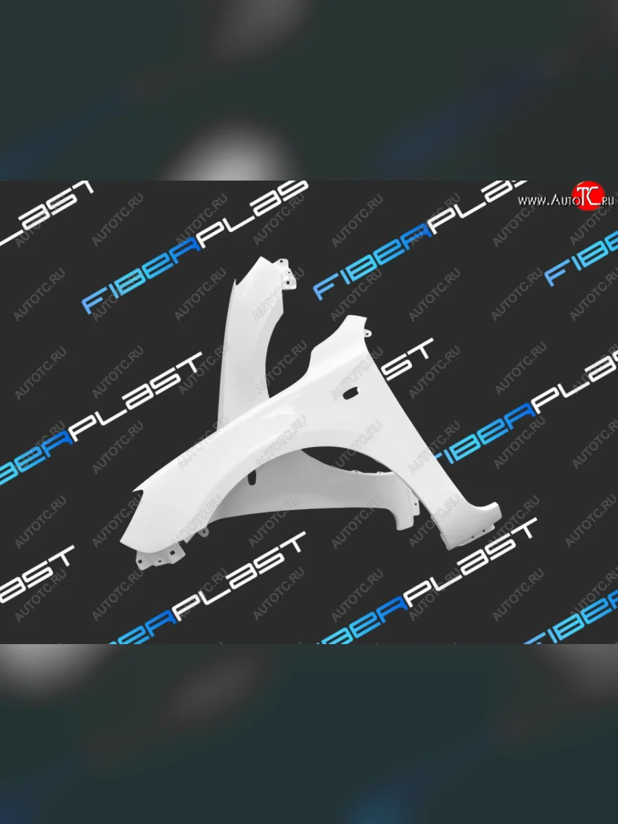 Правое крыло переднее Fiberplast Mazda 3/Axela BK дорестайлинг, хэтчбэк (2003-2006)  в Перми Пермском крае