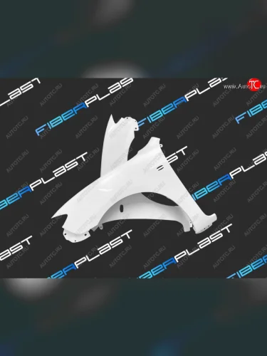 Правое крыло переднее Fiberplast Mazda 3/Axela  BK (2003-2009) дорестайлинг седан, рестайлинг седан