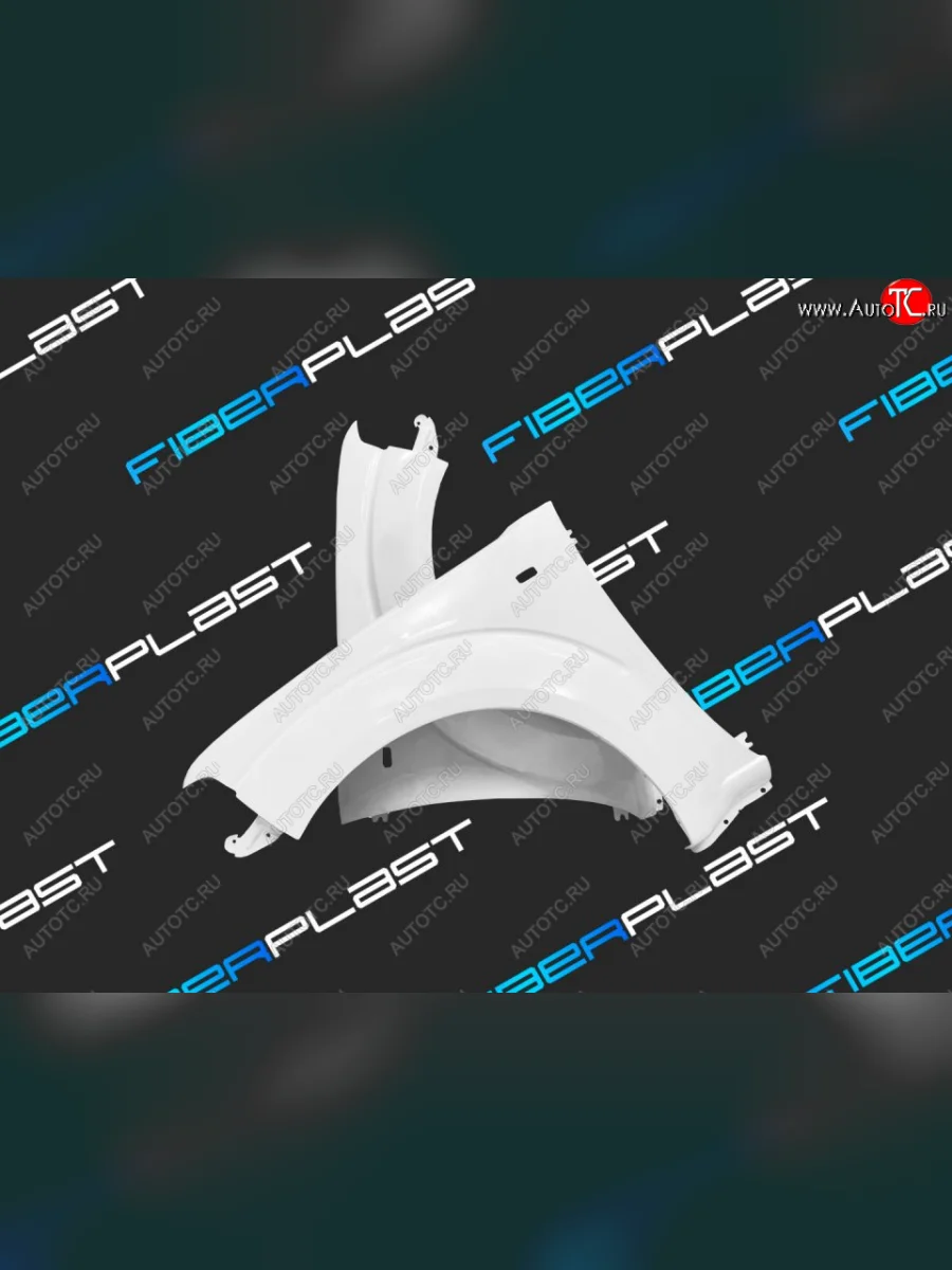 Правое крыло переднее Fiberplast  Nissan  Frontier  2, Navara  2 D40, Pathfinder  R51  с доставкой в г. Керчь