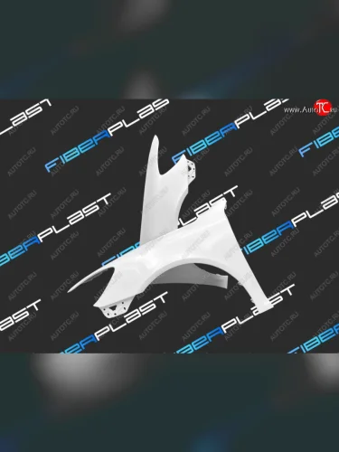 Правое крыло переднее Fiberplast Skoda Octavia  A5 (2008-2013) лифтбэк рестайлинг, рестайлинг универсал