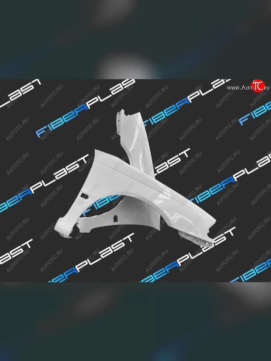 Правое крыло переднее Fiberplast  Toyota  Avensis  T220 седан, Caldina  T210  с доставкой в г. Керчь