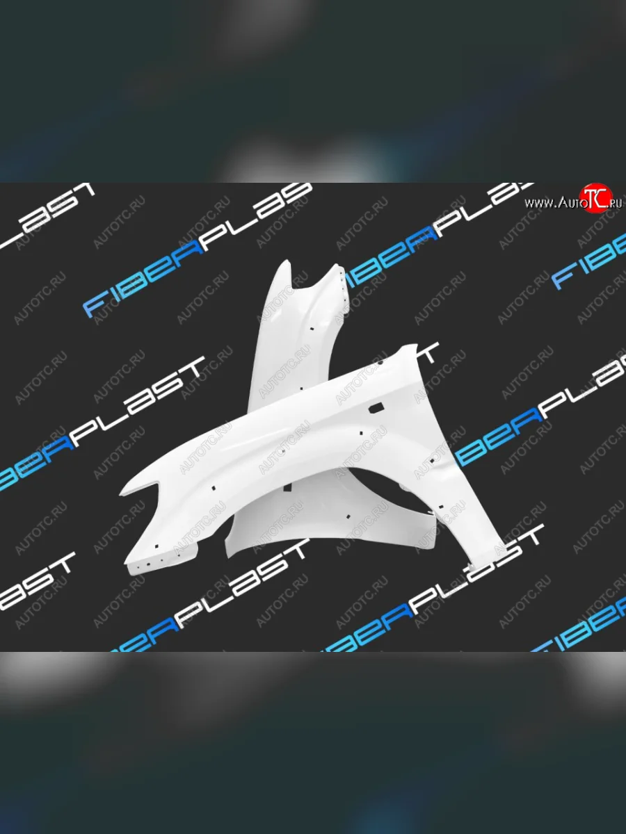 Правое крыло переднее Fiberplast  Toyota Land Cruiser Prado (1996-2002) J90  в Воронеже Воронежской области