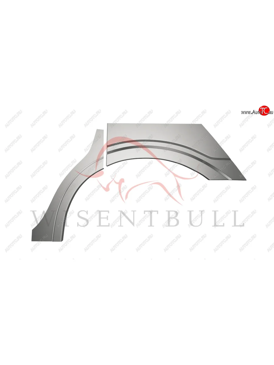 Левая задняя ремонтная арка (внешняя) Wisentbull Opel Zafira A (1999-2006)  в Воронеже Воронежской области