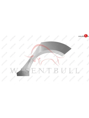 Левая задняя ремонтная арка (внешняя) Wisentbull CITROEN C4  B7 (2011-2018) хэтчбэк 5 дв.