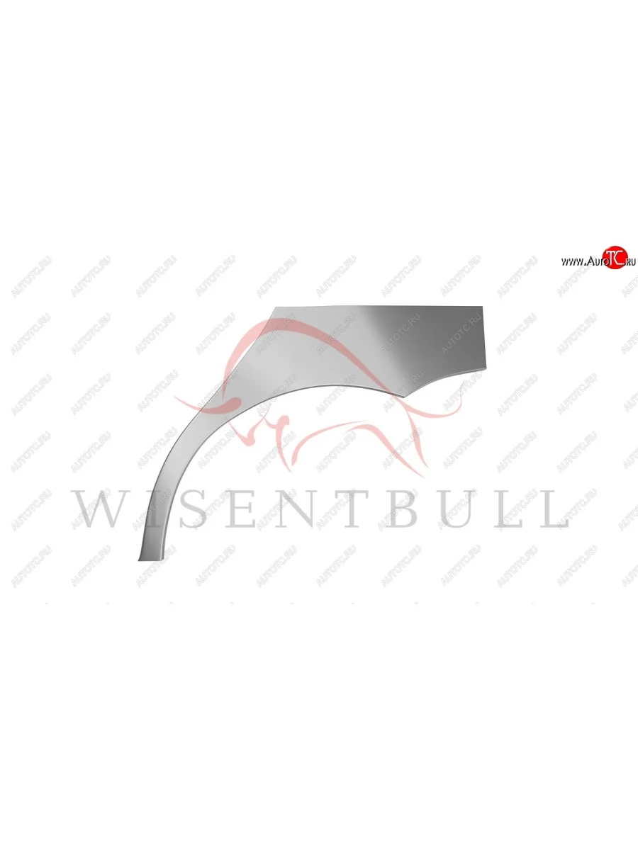 Левая задняя ремонтная арка (внешняя) Wisentbull Daewoo Lanos T100 дорестайлинг, седан (1997-2002)  в Керчи Республика Крым
