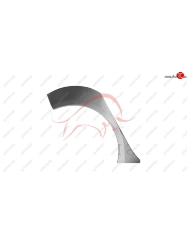 Правая задняя ремонтная арка (внешняя) Wisentbull Ford Fiesta 6 хэтчбэк 5 дв. дорестайлинг (2008-2012)