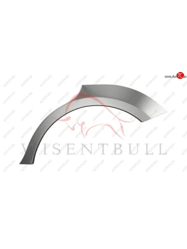 Левая задняя ремонтная арка (внешняя) Wisentbull Ford Mondeo (2007-2014) Mk4,BD дорестайлинг, седан, Mk4,DG дорестайлинг, универсал, Mk4,BD рестайлинг, седан, Mk4,DG рестайлинг, универсал