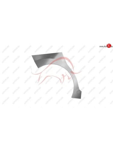 Правая задняя ремонтная арка (внешняя) Wisentbull Hyundai Elantra  AD (2016-2020) дорестайлинг, рестайлинг