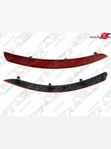 Правый катафот SAT Skoda Octavia A7 рестайлинг универсал (2016-2020)