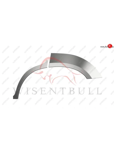 Левая задняя ремонтная арка (внешняя) Wisentbull Nissan Pathfinder  R51 (2004-2014) дорестайлинг, рестайлинг