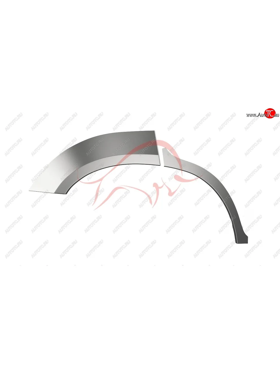 Правая задняя ремонтная арка (внешняя) Wisentbull Nissan Pathfinder R51 рестайлинг (2009-2014)  в Перми Пермском крае