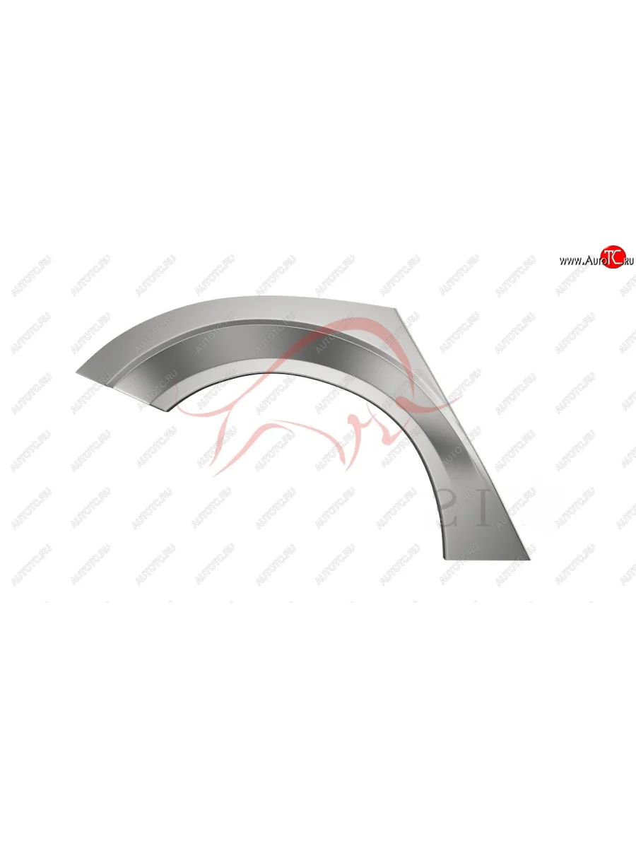 Правая задняя ремонтная арка (внешняя) Wisentbull  Opel Astra (2007-2015) H (оцинкованная сталь 1-1,2 мм)  с доставкой в г. Керчь