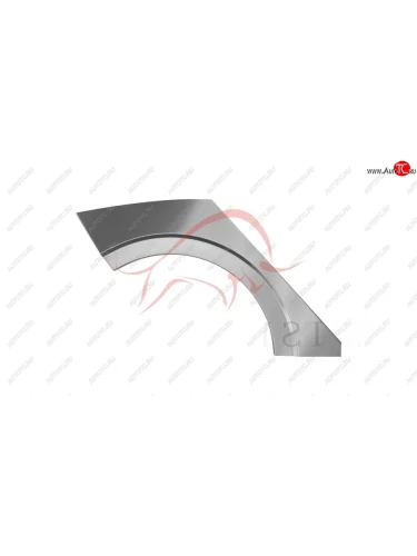 Правая задняя ремонтная арка (внешняя) Wisentbull Peugeot 208  1 (2012-2019)