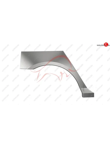 Правая задняя ремонтная арка (внешняя) Wisentbull Peugeot 407  седан (2004-2010)