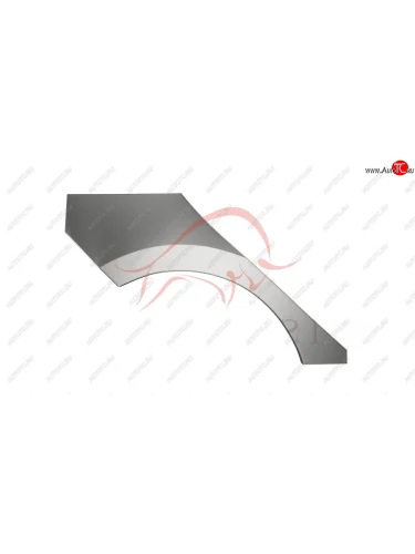 Правая задняя ремонтная арка (внешняя) Wisentbull Renault Clio ( KH98,  BH98) (2012-2020) дорестайлинг универсал, дорестайлинг, хэтчбэк 5 дв., рестайлинг универсал, рестайлинг, хэтчбэк 5 дв.