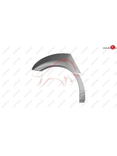 Правая задняя ремонтная арка (внешняя) Wisentbull Renault Koleos 1 Phase 2 (2011-2013)